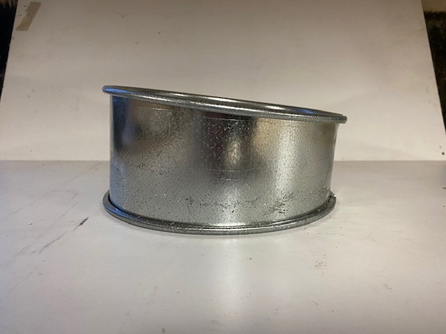 Spannmålsrör rullkant 7grader
