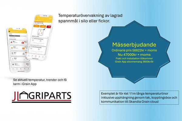 J & L Agriparts mässerbjudande