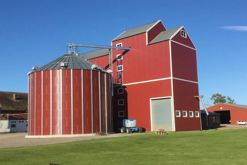 Silo på Kinnekulle