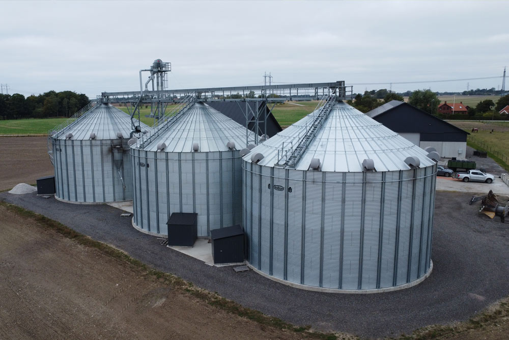 Silo på Kinnekulle