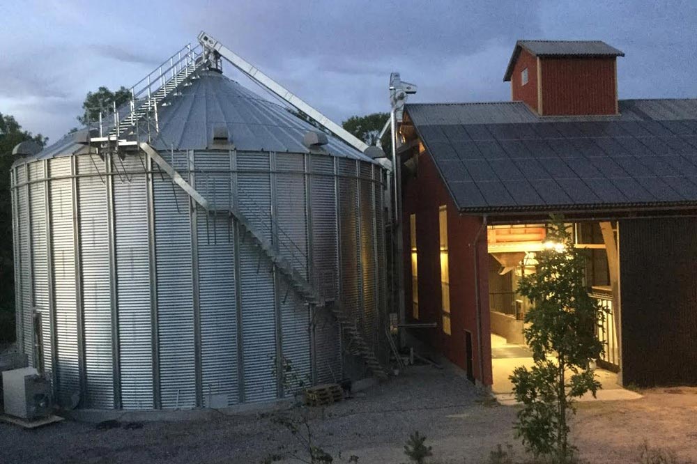Silo på Kinnekulle